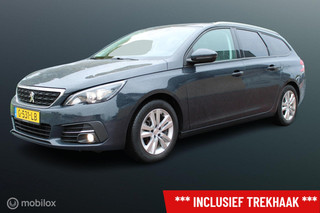 Peugeot 308 SW 1.2 PureTech Blue Lease Executive, Trekhaak, Pano, Pdc voor + achter, App connect, Navi, Clima, Donkerglas, 16 Inch Lmv.
