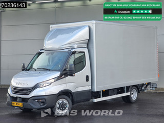 Iveco Daily 35C18 3.0L Automaat 1000KG Laadklep Zijdeur Dubbellucht 2025-Model Bakwagen ACC Airco Cruise Navi D'Hollandia Euro6 Meubelbak Koffer Bakwagen 21m3 Airco