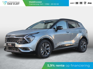 Kia Sportage 1.6 T-GDi Hybrid GT-PlusLine | Stoel-/stuurverwarming | Navi | Schuif-/kanteldak | Carplay | 360 camera