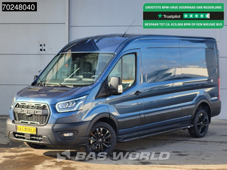 Ford Transit 165pk Automaat Limited Raptor Grill Black Edition L3H2 New model! Xenon Airco Cruise CarPlay Camera Parkeersensoren Airco Cruise control