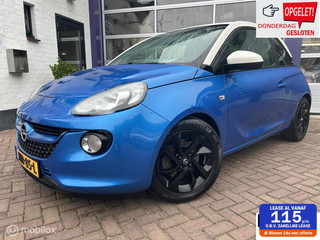 Opel ADAM 1.0 Turbo Rocks * AIRCO * STERRENHEMEL * LM ZWART
