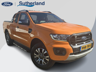 Ford Ranger 2.0 EcoBlue Wildtrak Supercab 213pk Automaat | Adaptive cruise control | Dealer onderhouden | Led balk en flitsers
