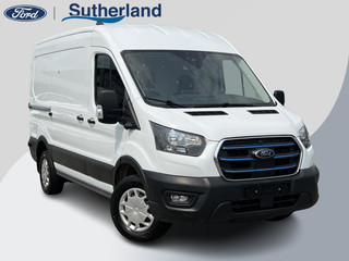 Ford E-Transit 350 L2H2 Trend 68 kWh 184pk | ZUID | Pro Power on board | Navigatie | Adaptieve Cruise |  Digitale binnenspiegel | Laadruimtebescherming | Reservewiel | H7 batterij | LED laadruimteverlichting