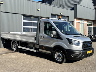 Ford Transit 350 2.0 TDCI L4H1 Maxi Openlaadbak Pick-up Bluetooth telefoon voorbereiding 3-Persoons Euro 6 open laadbak P-up Bakwagen Bpm vrij voor particulier gebruik!!