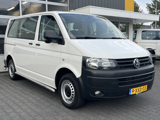 Volkswagen Transporter Kombi 2.0 TDI DSG Automaat L1H1 BTW en BPM vrij Airco Cruise control Trekhaak PDC 1e eigenaar Euro 5 Combi Personenbus Passenger Groepsvervoer Taxi