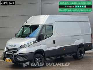 Iveco Daily 35C18 3.0L Black Edition Automaat 180PK L2H2 Dubbellucht 3,5t Trekgewicht ACC LED Navi Camera Parkeersensoren Euro6 L2 12m3 Airco