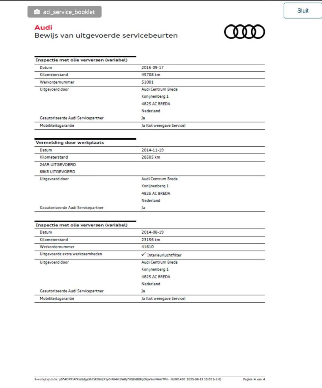 Hoofdafbeelding Audi A4