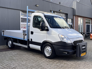 Iveco Daily 35S14G 345 CNG Aardgas ( natural Gas ) benzine Pick-up Open laadbak Cruise controle Trekhaak 3500kg 3-Persoons 1e eigenaar Ex gemeente Btw en bpm vrij voor particulier gebruik!!