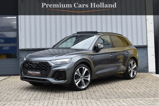 Audi Q5 50 TFSI e S-Line 299 Pk Black Ed RS-Stoel Rood Stiksel Pano Luchtvering Keyless 360 Camera 21 Inch
