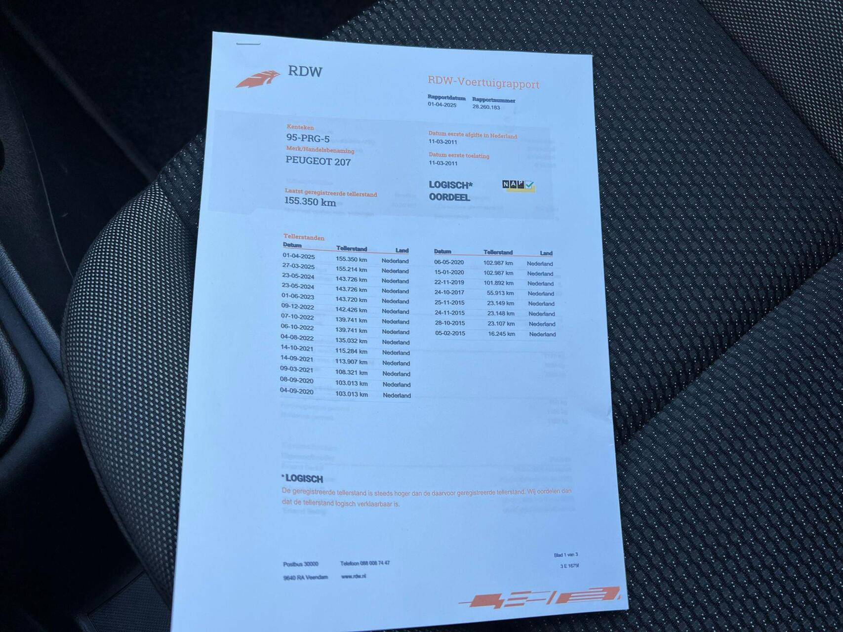 Hoofdafbeelding Peugeot 207