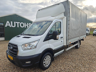 Ford Transit 350 2.0 TDCI L4H1, Pick up open laadbak , met huif , Lengte bak 4.23 m , 1e Eig. Apk Jan. 2026