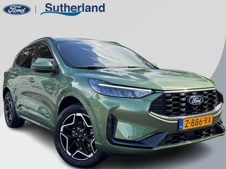Ford Kuga 2.5 PHEV ST-Line 242pk | Wegklapbare Trekhaak | Winterpack | Bursting Green | 19 inch Velgen | 2.100kg Trekgewicht | 1e Eigenaar