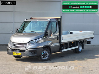 Iveco Daily 35C21 3.0L Automaat 210PK 2025-Model Open laadbak Dubbellucht CarPlay ACC LED 3,5T Trekvermogen Euro6 Pritsche Pickup