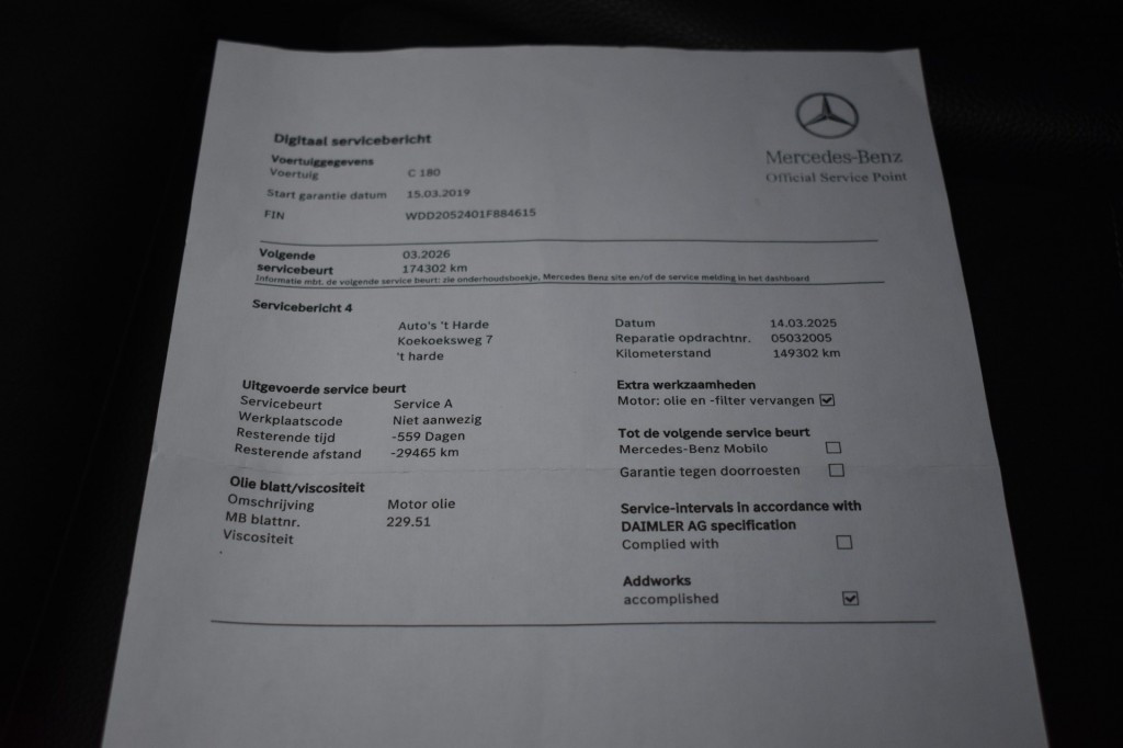 Hoofdafbeelding Mercedes-Benz C-Klasse