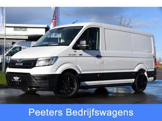 MAN TGE 35 2.0 L3H2 4x4 PB Edition Camera, Carplay, 177pk, LED, Stoelverwarming, Clima, Automaat, Trekhaak, Uniek!