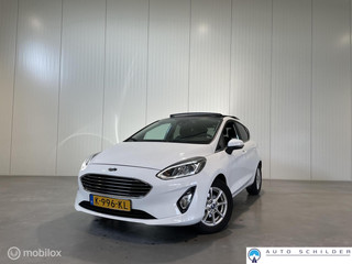 Ford Fiesta 1.0 EcoBoost Titanium, Airco|Panodak|Navi|Cruise|1e eig.|5-deurs|Org. NL|Unieke stand!|Cruise|Pdc