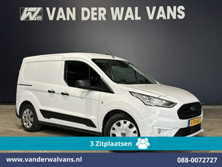 Ford Transit Connect 1.5 EcoBlue 100pk L1H1 Euro6 Airco | 3-Zits | Camera | Navigatie | LED | Cruisecontrol | Verwarmde voorruit Stoelverwarming, Trekhaak, Parkeersensoren, Bijrijdersbank