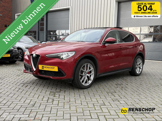 Alfa Romeo Stelvio 2.0 T AWD First Edition Competition Red Panodak Leer Navi Memory 20 inch