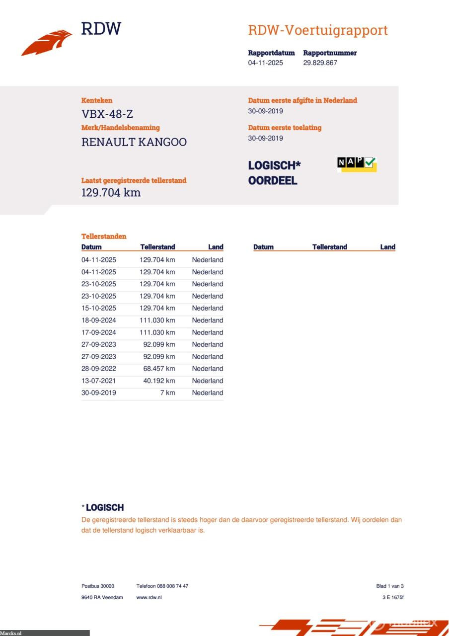 Hoofdafbeelding Renault Kangoo