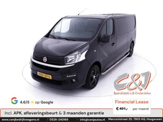 Fiat Talento 1.6 MJ EcoJet L2H1 Dubbele Cabine leder navi cruise elek pakket lease 401,- p/md
