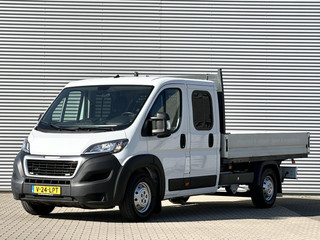 Peugeot Boxer Open laadbak 2.2 165PK L4 DC Dubbele cabine Peugeot Boxer Open laadbak 2.2 BlueHDi 165 L4 Zwaar DC 3.5t