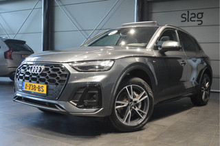 Audi Q5 50 TFSI e 3X S-LINE navi pano trekhaak keyless 19 inch !!