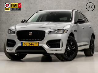 Jaguar F-PACE 2.0 Portfolio R-Sport AWD 20d 180Pk Automaat (NAVIGATIE, KEYLESS, CAMERA, GETINT GLAS, STUUR/STOELVERWARMING, LEDEREN SPORTSTOELEN, XENON, LANE ASSIST, NIEUWSTAAT)