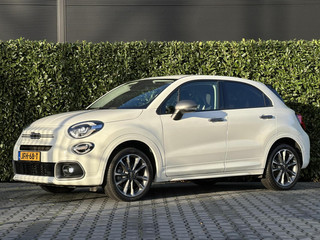 Fiat 500 X 1.5 HYBRID SPORT, LEDER, CRUISE, NAVI, DAB, ECC-AIRCO, CAMERA, PDC, LED, DODEHOEK, KEYLESS, LICHTMETAAL 18"