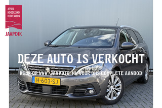 Peugeot 308 SW BWJ 2020 1.2 131 PK PureTech Blue Lease Premium TREKHAAK | PANORAMA | NAVI | ADAPT. CRUISE | ANDROID AUTO | APPLE CARP. | MULTIFUNCT. STUUR | PRIV. GLAS | LMV | ISOFIX