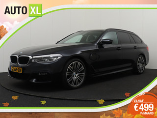 BMW 5 Serie Touring 520i M-Sport Camera Memory Leder-Sportstoelen 18'LMV