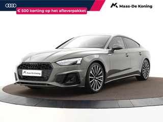Audi A5 Sportback 35 TFSI 150pk S-Tronic S edition Competition · Matrix LED · Apple/Android Car Play · Inklap. Trekhaak · Elek. Achterklep · Alarmklasse 3 · 19"Velgen · Garantie t/m 20-06-2028 of 100.000km