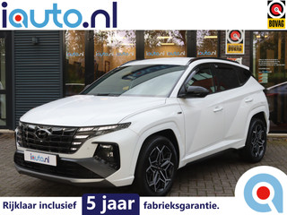 Hyundai Tucson Hybrid 1.6 T-GDI HEV N Line LED/Leder/360/Keyless/Virtual Cockpit/Elek. stoelen/19"/Trekhaak afn.