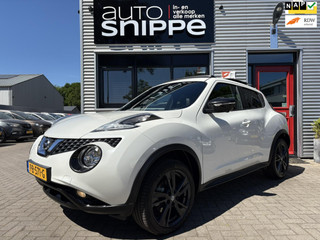 Nissan Juke 1.6 DIG-T Tekna -190 PK-VOLLEDER-OPEN DAK-360 CAMERA-PARELMOER WIT-KEYLESS-ORIGINEEL NEDERLANDS!-STOELVERWARMING-ETC.