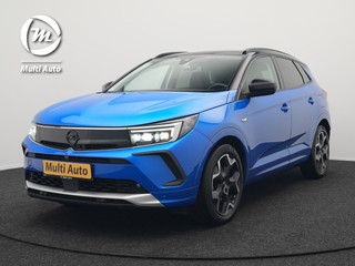 Opel Grandland 1.6 Turbo Ultimate Facelift Plug In Hybrid 224pk Dealer O.H PHEV | Adaptive Cruise | Standkachel | Lederen Sportstoelen Ventilatie & Memory | 360 Camera | Apple Carplay | Blis | Navigatie | Virtual | DAB |