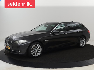 BMW 5-serie 520d xDrive High Executive | Head-Up | Leder |  Stoelverwarming | Camera | Bi-Xenon | Navigatie | Sportstoelen | Parkeerhulp | Climate control | Bluetooth | Cruise control