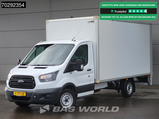 Ford Transit 130pk Laadklep Zijdeur Bakwagen Airco D'Hollandia APK 01-2026 Meubelbak Koffer Airco