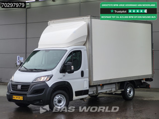 Fiat Ducato 140pk Laadklep Bakwagen Airco Cruise D'Hollandia Euro6 Meubelbak Koffer Airco Cruise control