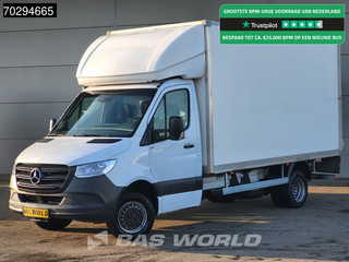 Mercedes Sprinter 514 CDI Laadklep Dubbellucht Bakwagen Airco Cruise MBUX CarPlay D'Hollandia Euro6 Meubelbak Koffer Airco Cruise control