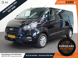 Hoofdafbeelding Ford Transit Custom Ford Transit Custom 300 2.0 TDCI L2H1 Trend Automaat Airco Navi Cruisecontrol Camera Parkeersensoren Trekhaak