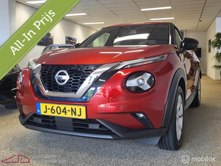 Hoofdafbeelding Nissan Juke Nissan Juke 1.0 DIG-T N-Connecta Tech-Pack *NAVI, 360, TRKHK, RIJKLAARPRIJS!*