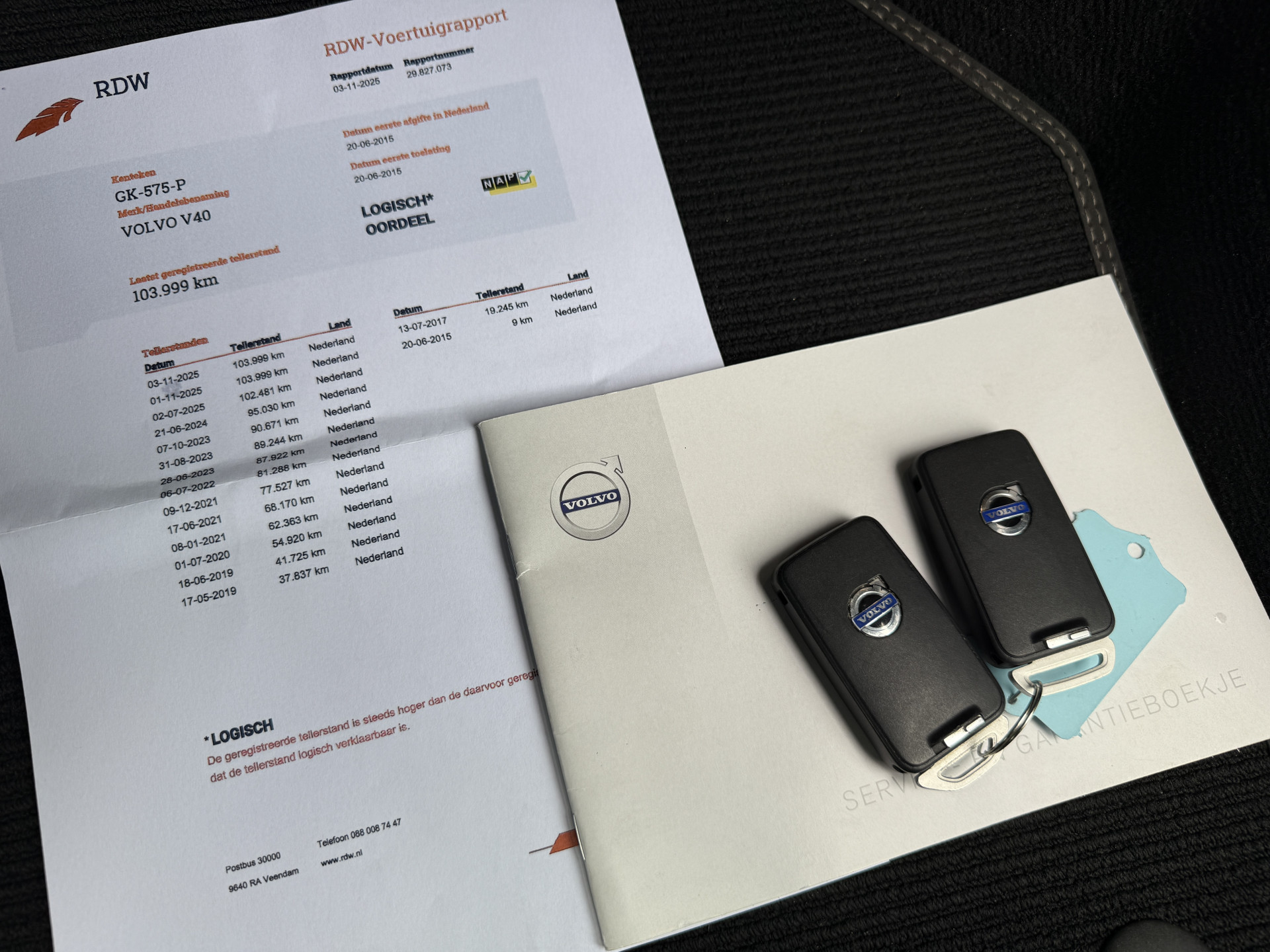 Hoofdafbeelding Volvo V40