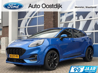 Ford Puma 1.0 EcoBoost Hybrid ST-Line X 125PK Winterpack Adaptieve Cruise Camera Elek. Achterklep Keyless B&O Climate Navi 18'' Inch Velgen Privacy Glass *Dealer Onderhouden*