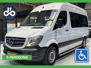 Mercedes Sprinter bus 314 2.2 CDI 143pk AUTOMAAT 9 PERSOONS I AUTM. ROLSTOEL LIFT I CLIMA I ORG.NL + NAP I KEURIG NETJES