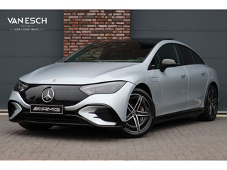 Mercedes-Benz EQE 300 AMG Line 89 kWh | Panoramadak | Distronic+ | Burmester | Memory | Leder | Surround Camera | Digital Light | Keyless Go | Warmtepomp |