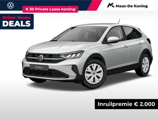 Volkswagen Taigo Edition 1.0 TSI 95 pk 5 versn. Hand · Parkeersensoren achter · Multifunctioneel stuurwiel · Private lease ,- € 399 per maand ·