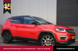 Jeep Compass 4xe 240pk/Phev-Hybrid/Pano-dak/Colorado Red/Trekhaak/Leder/Camera