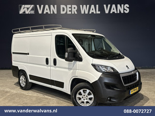Peugeot Boxer 2.0 BlueHDI 130pk L1H1 Euro6 Airco | Imperiaal | Camera | 2500kg Trekhaak | Cruisecontrol Lichtmetalen Velgen, Bijrijdersbank