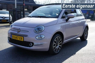 Fiat 500C 1.0 HYBRID STAR 1eEIG NAVI/LEDER/CRUISE/16INCH/PDC NIEUW STAA