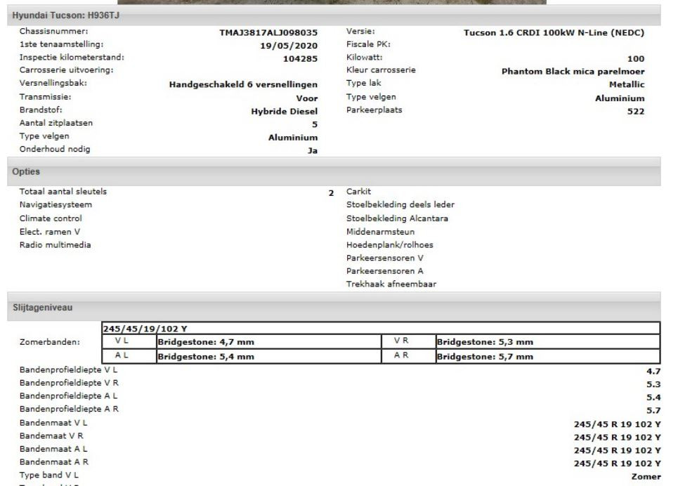 Hoofdafbeelding Hyundai Tucson
