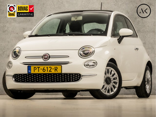 Fiat 500 0.9 TwinAir Turbo Lounge (PANORAMADAK, APPLE CARPLAY, GROOT NAVI, CRUISE, SPORTSTOELEN, LM VELGEN, BLUETOOTH, NIEUWE APK, NIEUWSTAAT)
